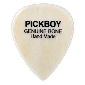 Genuine bone guitar pick by PickBoy, hand Made